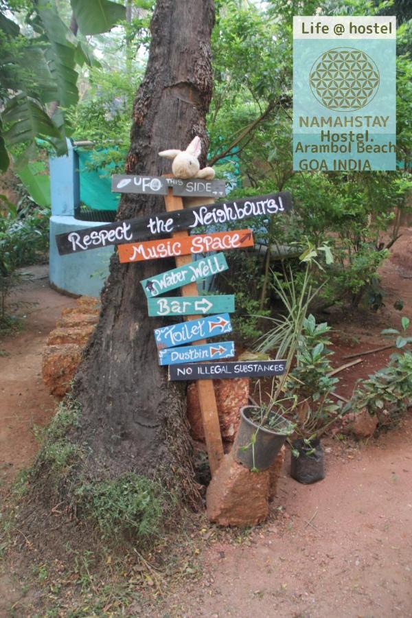 Namahstay Hostel, Cowork & Artist Residency Arambol Exterior foto
